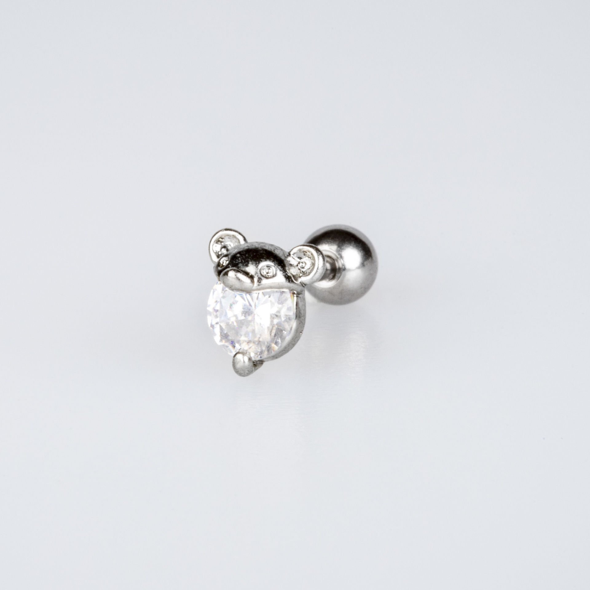 Toptan 316L Çelik Piercing Tragus Fare