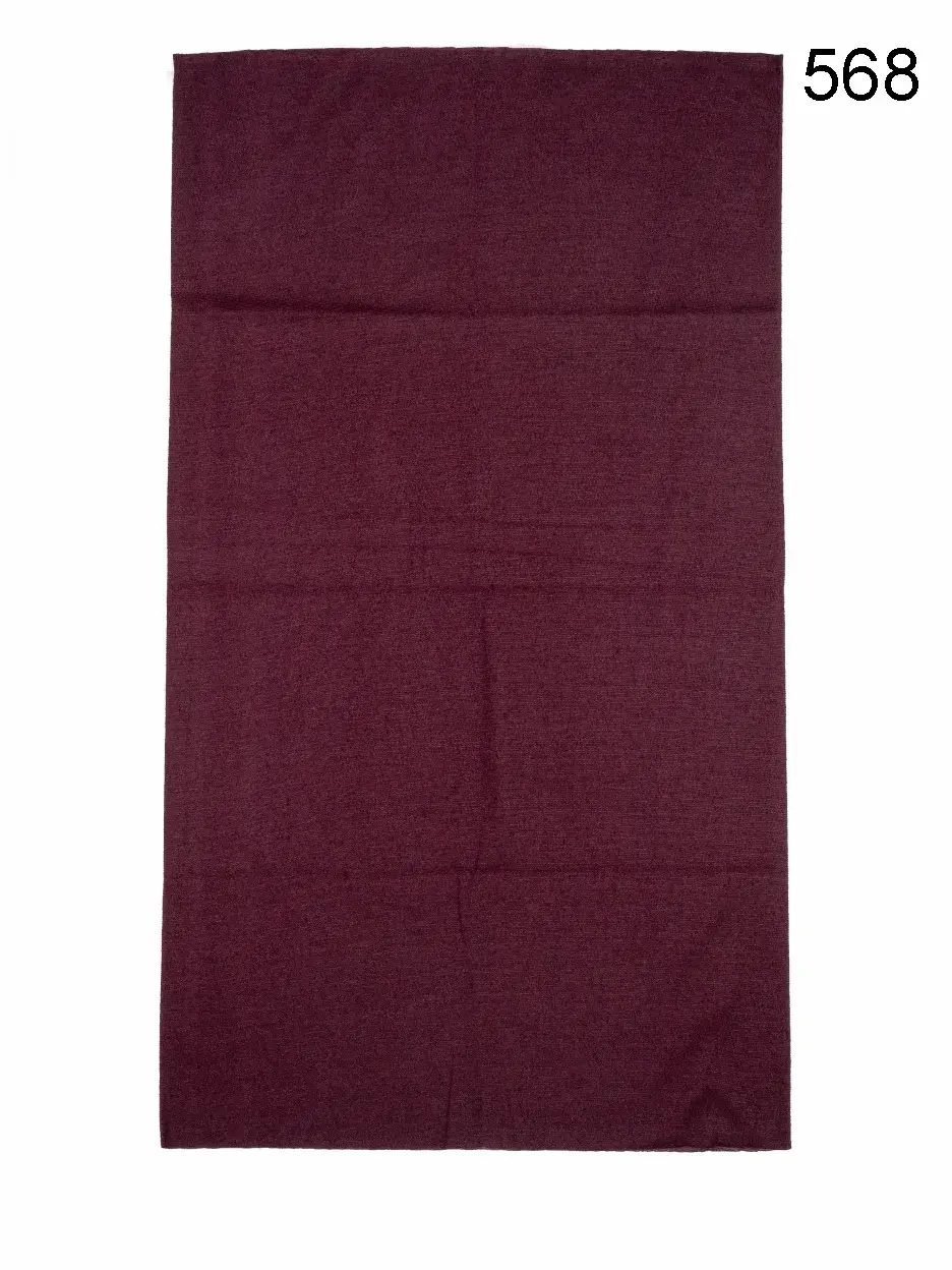Toptan Düz Mürdüm Boyunluk - Mikrofiber Dikişsiz