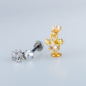 Piercing Tragus Helix Yıldız