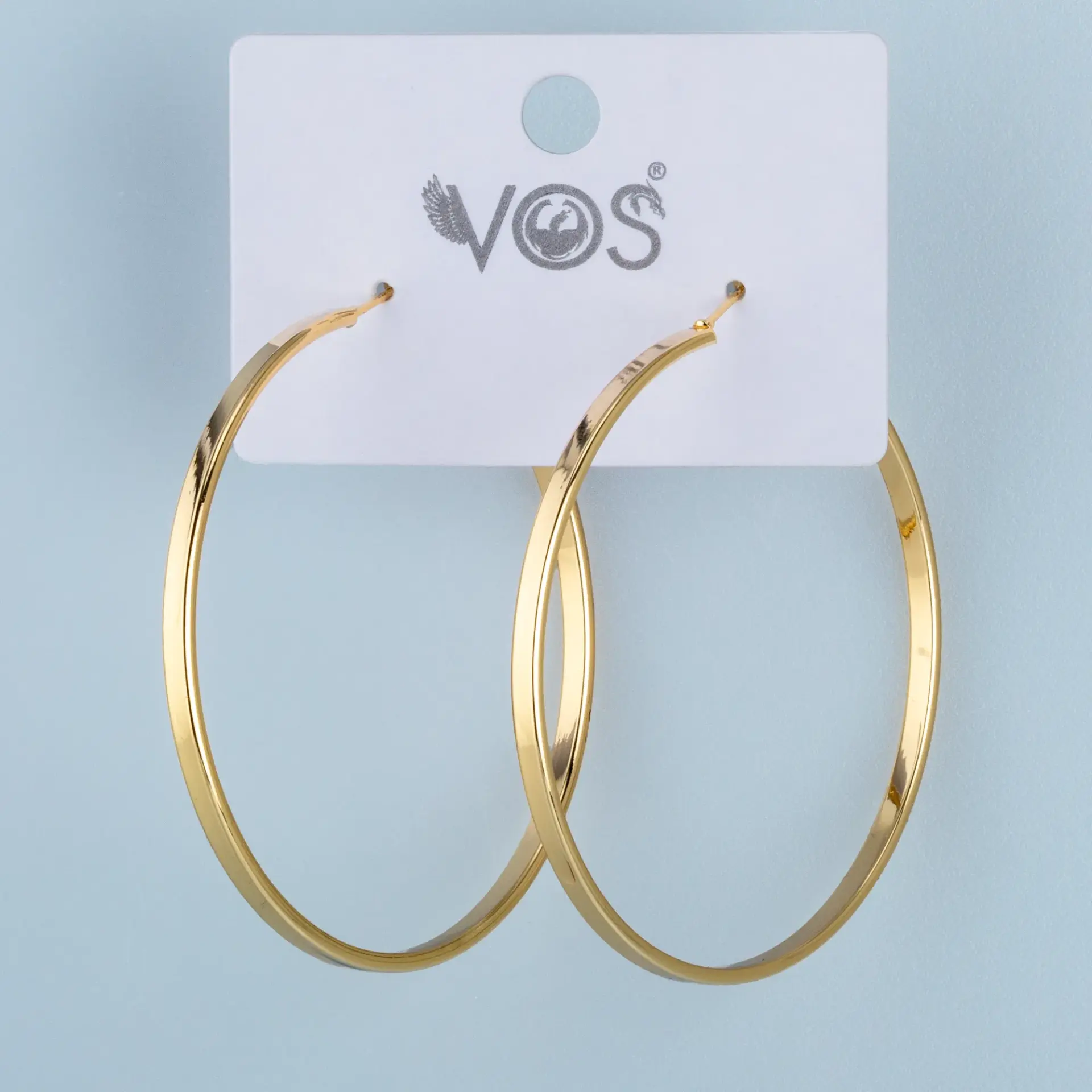 Vos Jewelry 14K Halka Küpe
