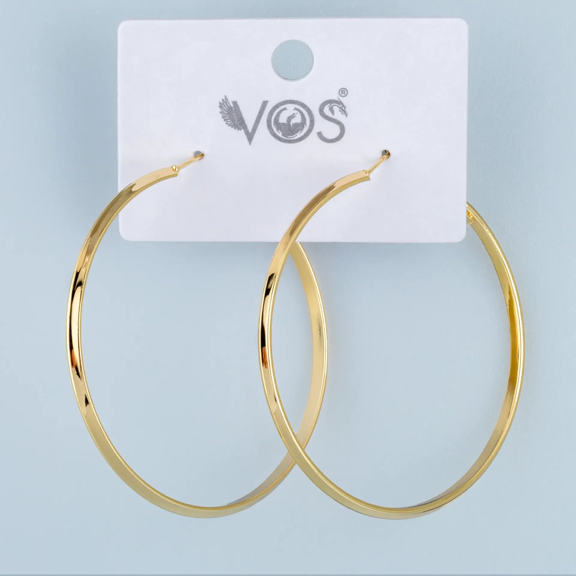 Vos Jewelry 14K Halka Küpe