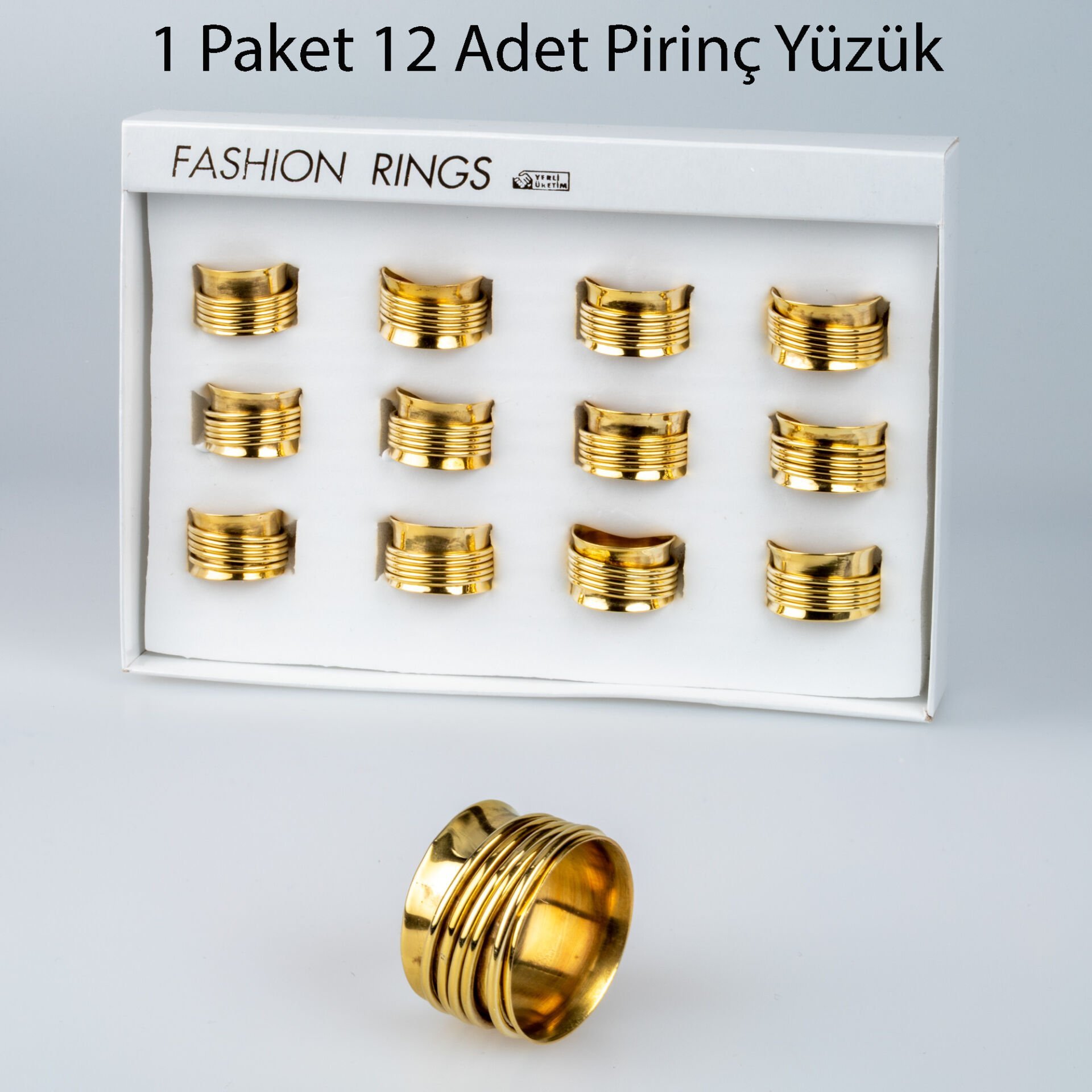 Pirinç Yüzük-Paket