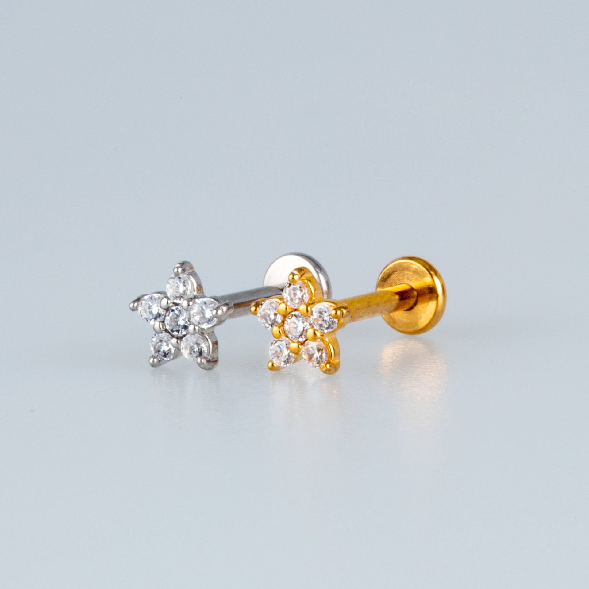Piercing Çelik Tragus Yıldız