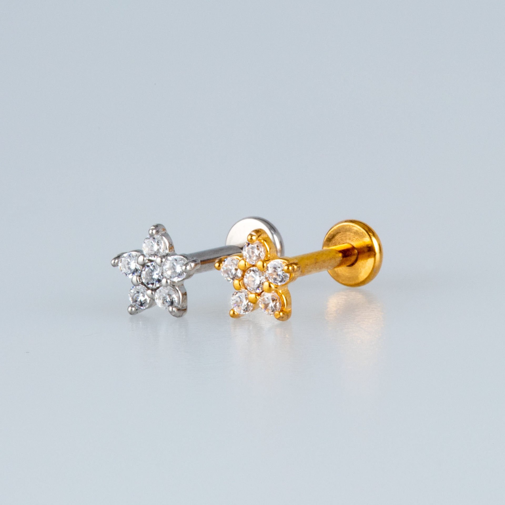 Piercing Çelik Tragus Yıldız