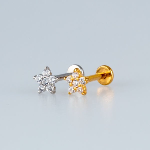 Piercing Çelik Tragus Yıldız