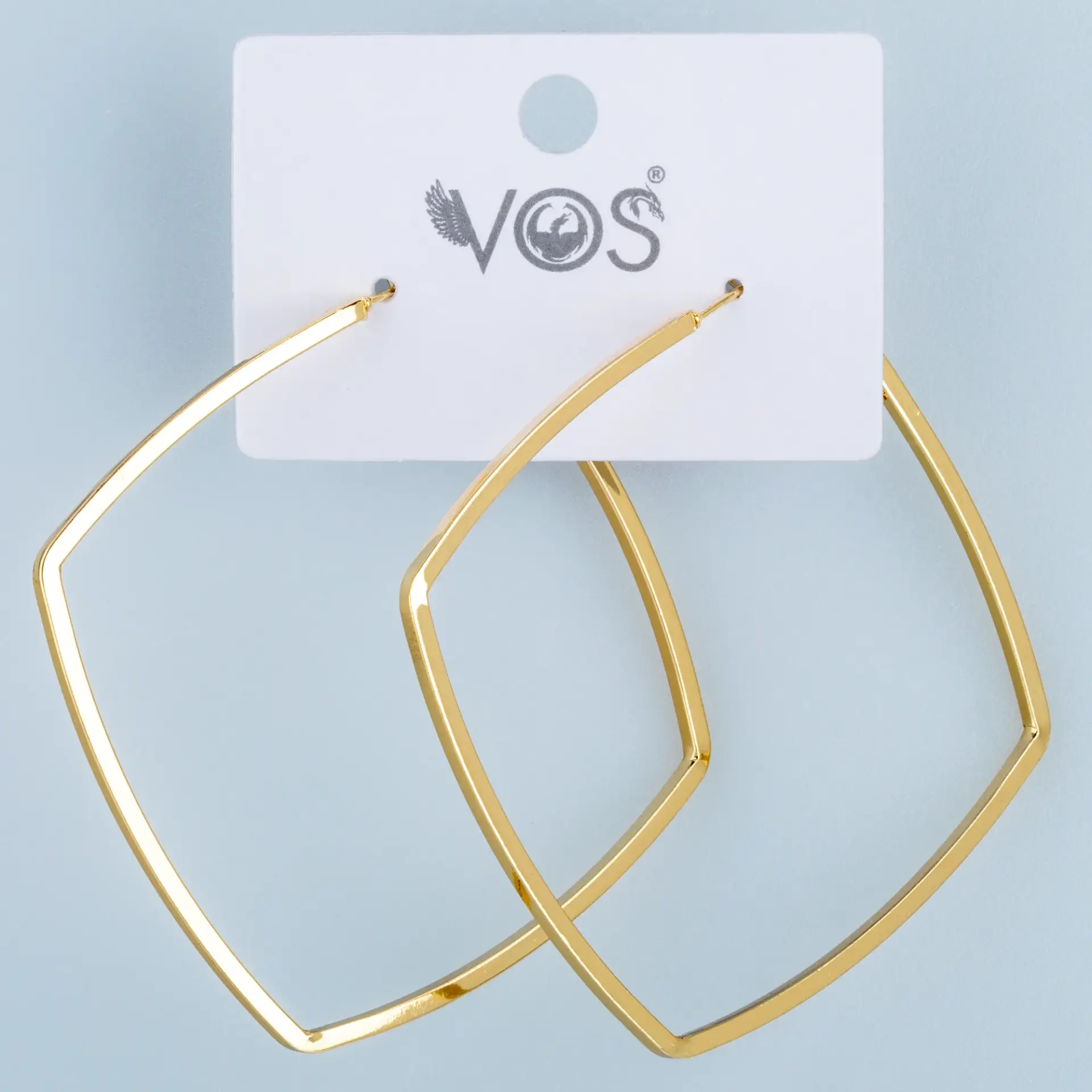 Vos Jewelry 14K Halka Küpe