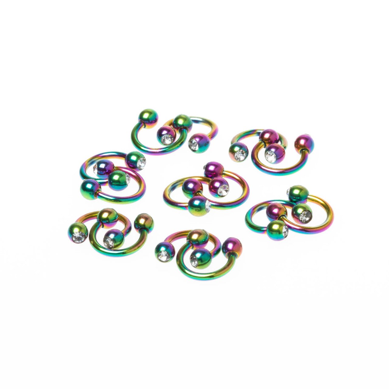 Toptan 316L Çelik Piercing Septum Smiley 3mm Top Boy: 1.2x6x3mm