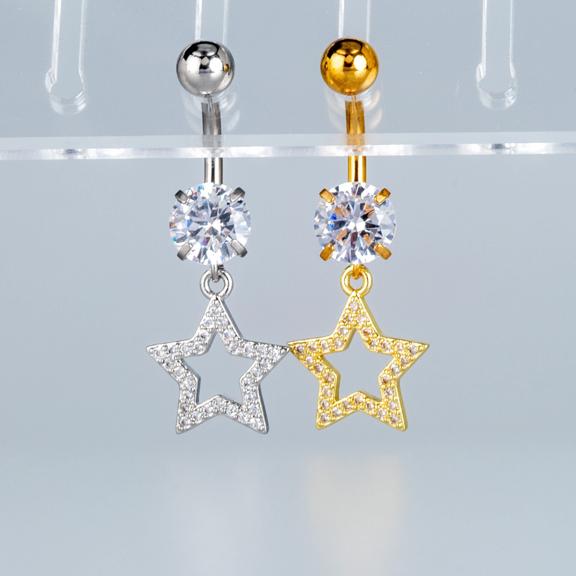Piercing Göbek Fashion Yıldız