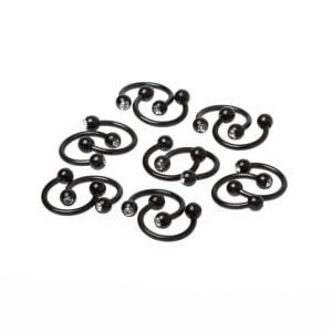 Piercing Septum Smiley 3mm Top Boy: 1.2x8x3mm