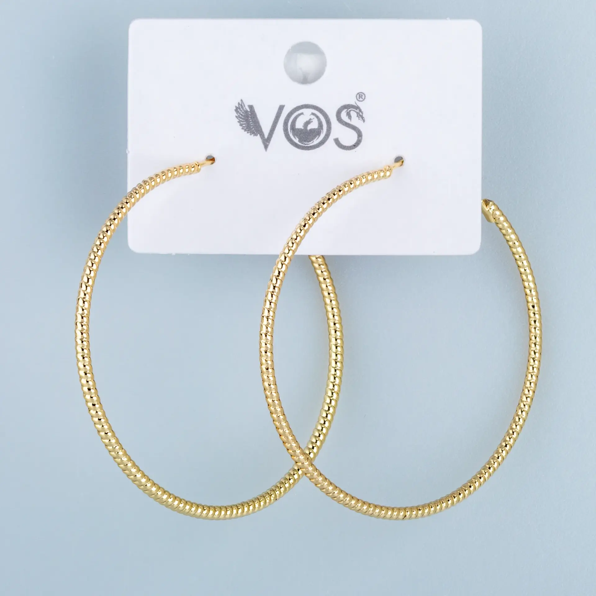 Vos Jewelry 14K Halka Küpe
