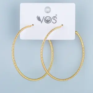 Vos Jewelry 14K Halka Küpe