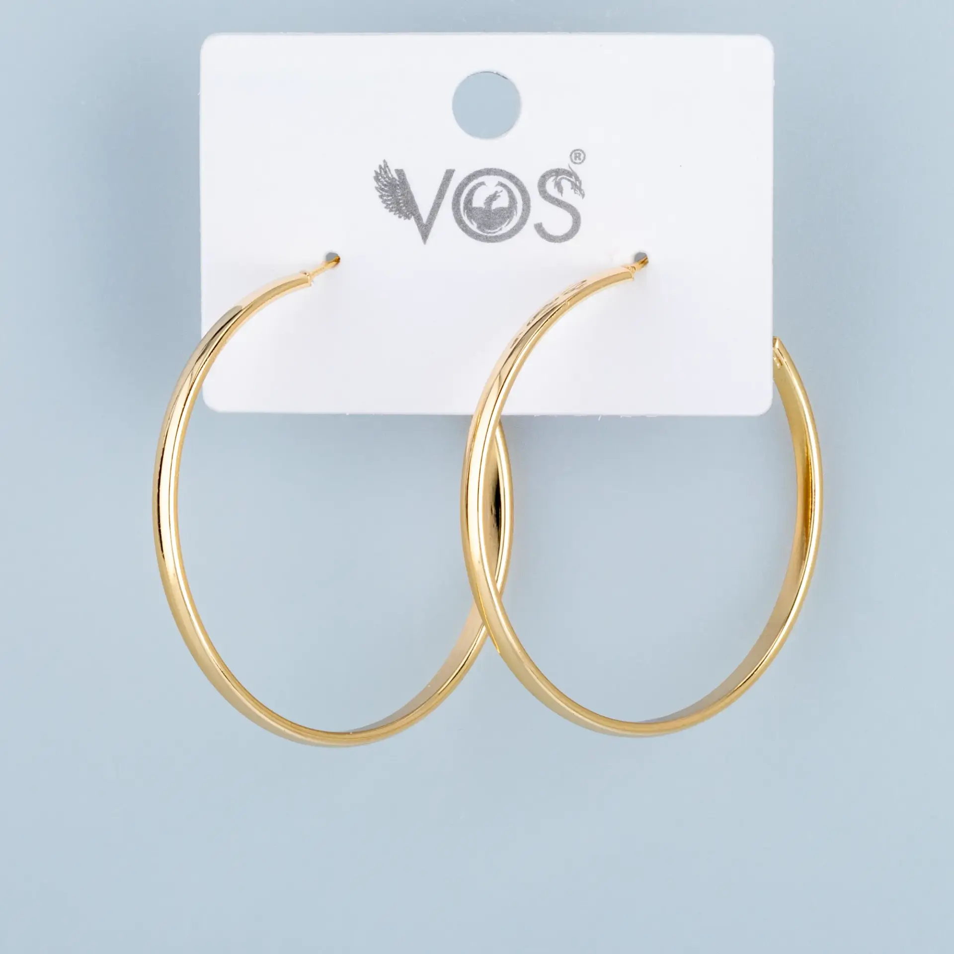 Vos Jewelry 14K Halka Küpe