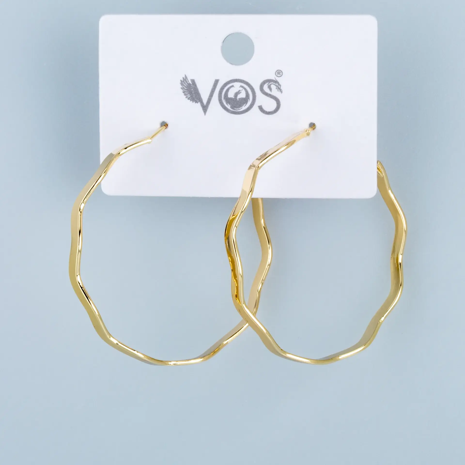Vos Jewelry 14K Halka Küpe