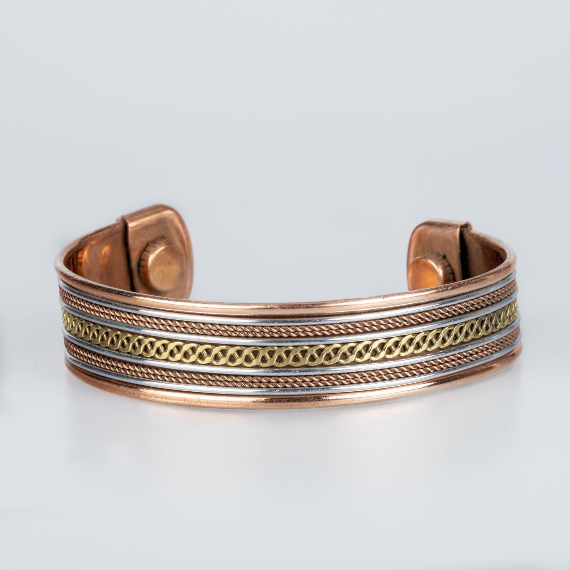 Manyetik Bakır Bileklik El İşçiliği – Unisex