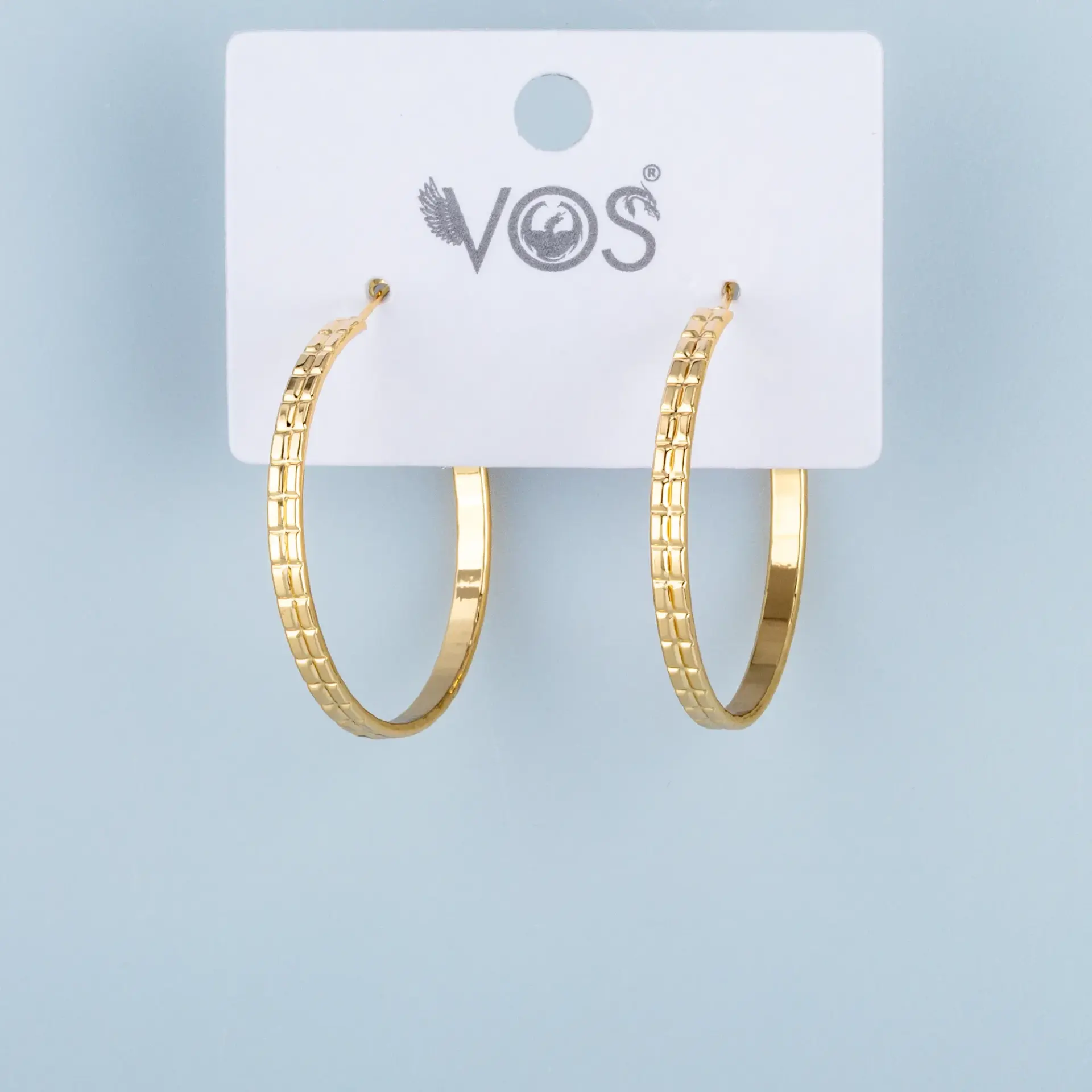 Vos Jewelry 14K Halka Küpe