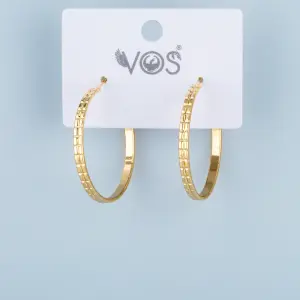 Vos Jewelry 14K Halka Küpe
