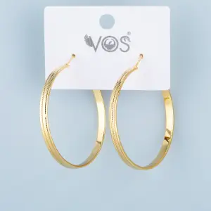 Vos Jewelry 14K Halka Küpe