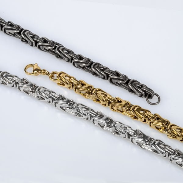 Steel Bracelet Yellow 8mm