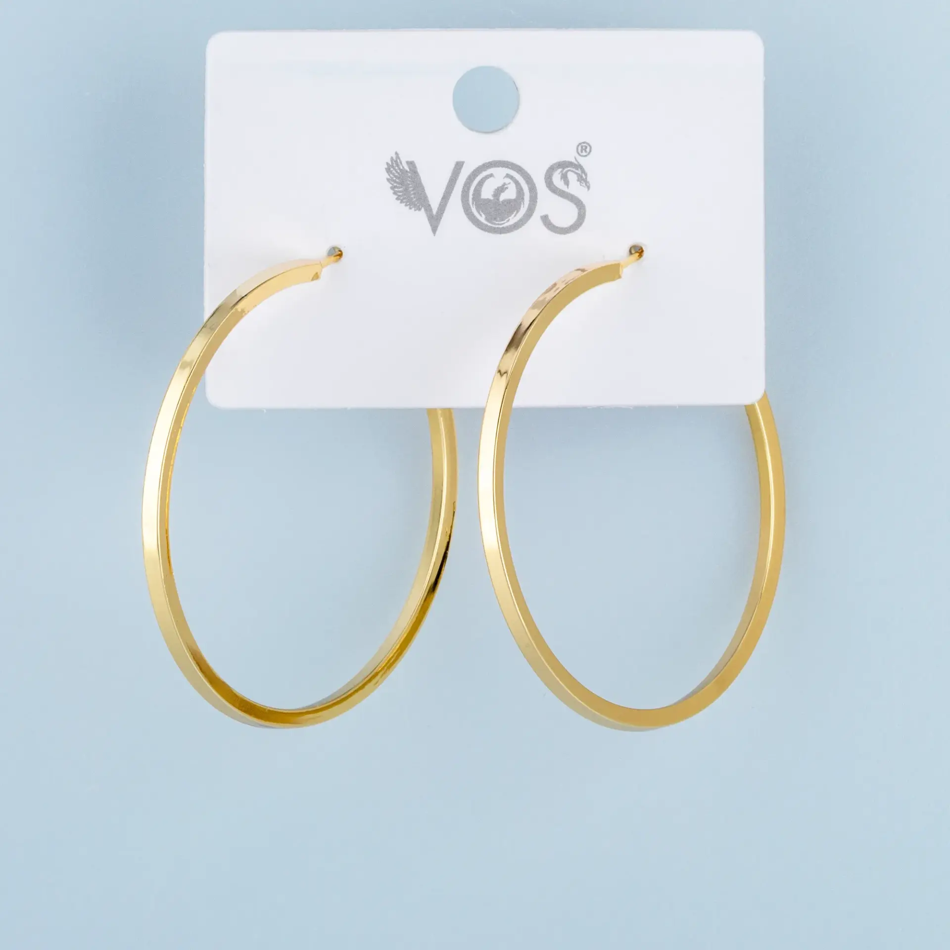 Vos Jewelry 14K Halka Küpe