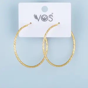 Vos Jewelry 14K Halka Küpe