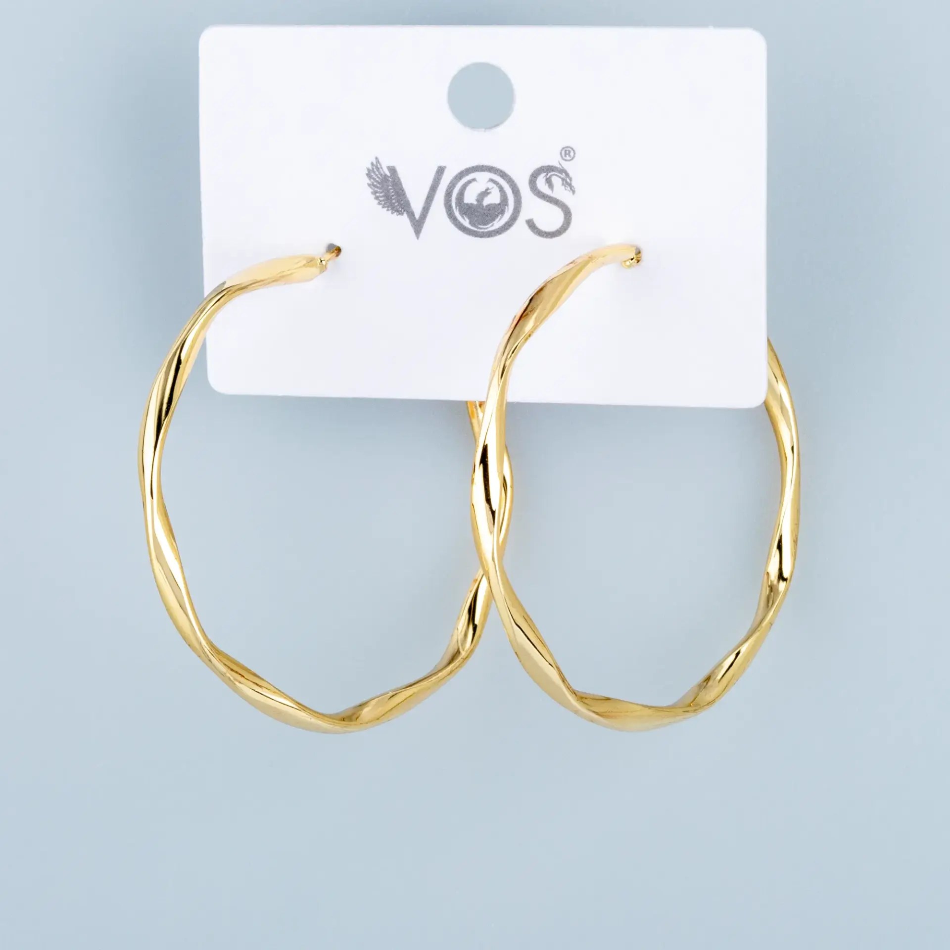 Vos Jewelry 14K Halka Küpe