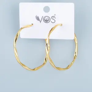 Vos Jewelry 14K Halka Küpe