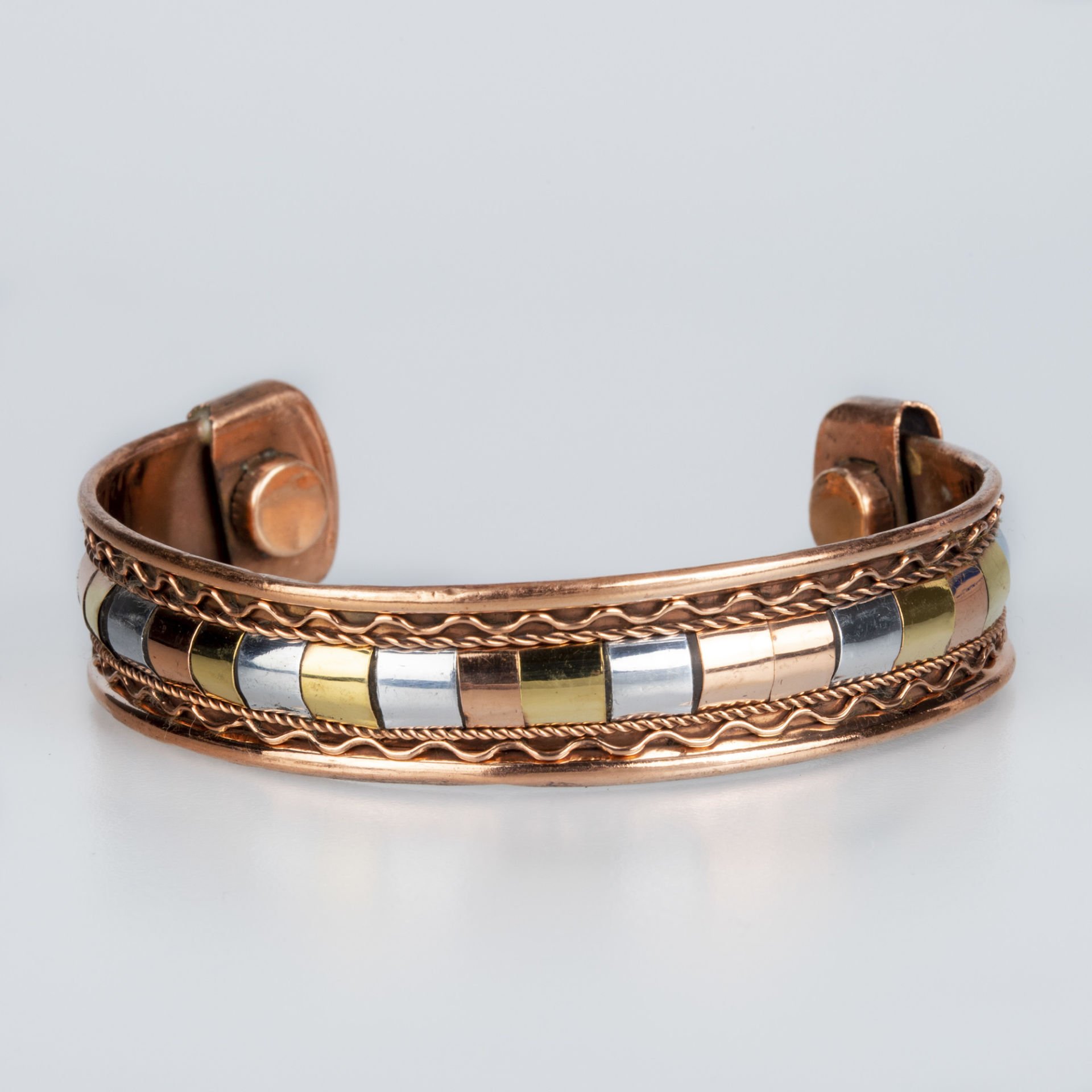 Manyetik Bakır Bileklik El İşçiliği – Unisex