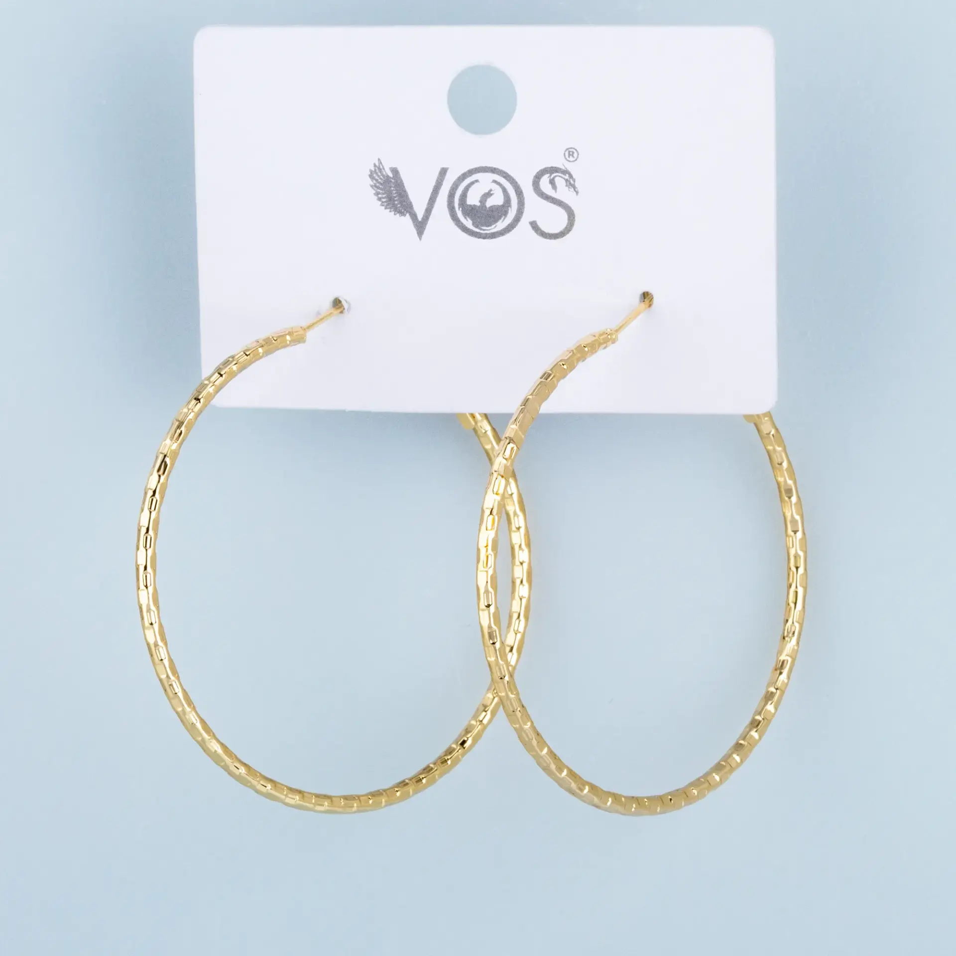 Vos Jewelry 14K Halka Küpe