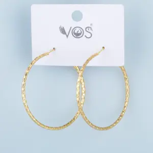 Vos Jewelry 14K Halka Küpe