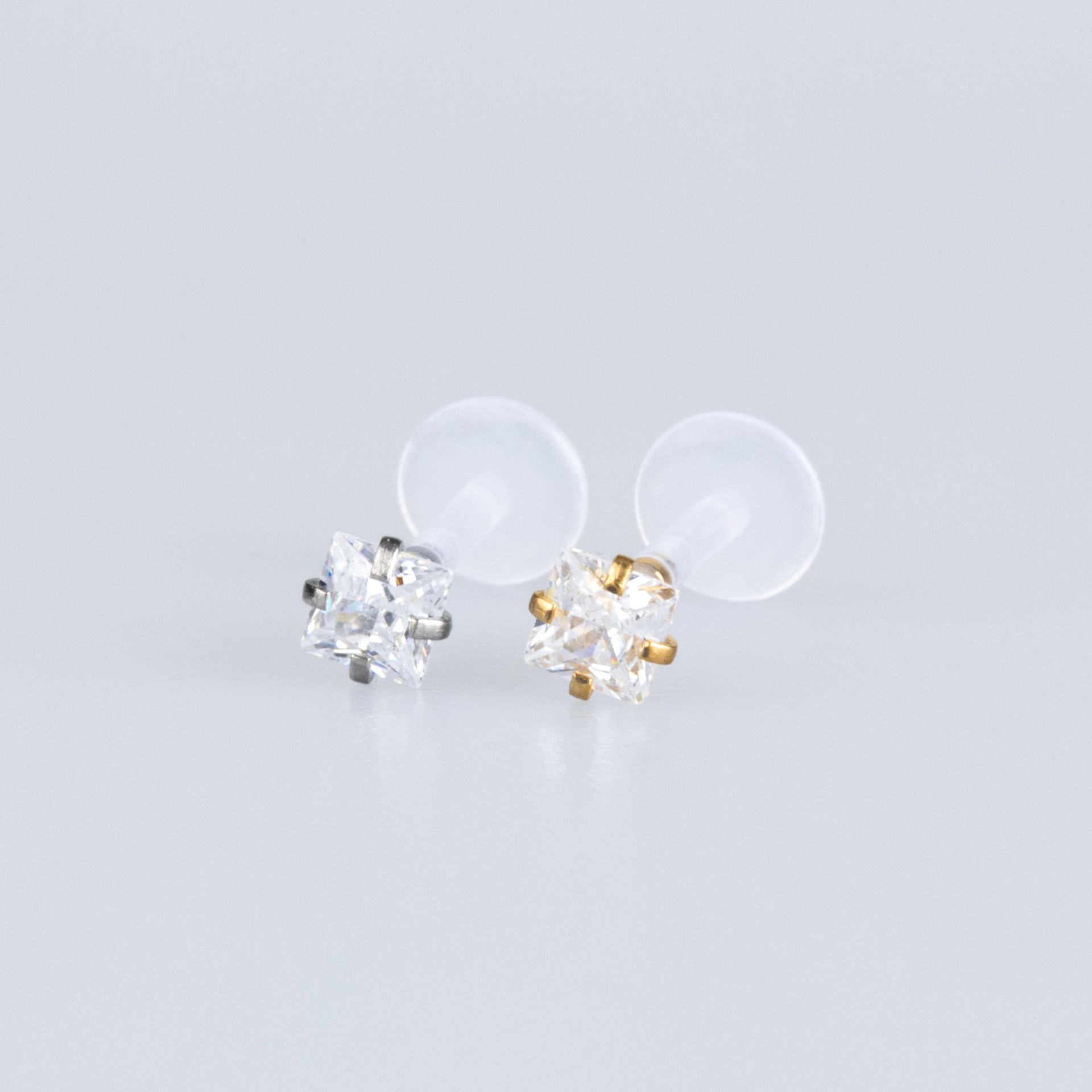 ثقب لابريت بيوبلاست حجر مربع أصفر 8 ملم