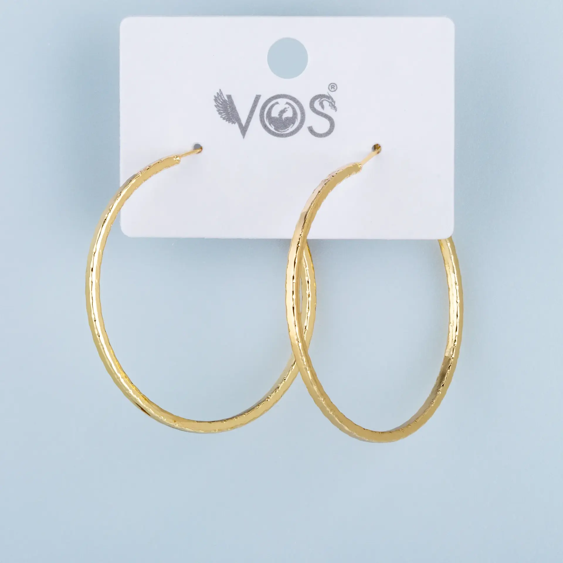 Vos Jewelry 14K Halka Küpe