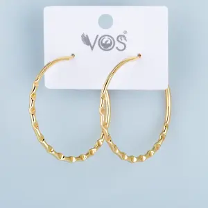 Vos Jewelry 14K Halka Küpe