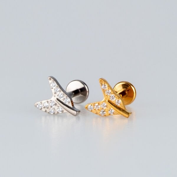 Piercing Titanyum Tragus Kuyruk