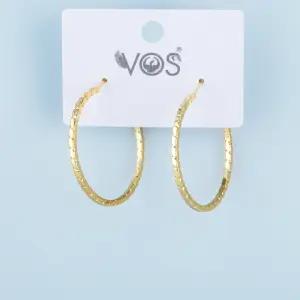 Vos Jewelry 14K Halka Küpe