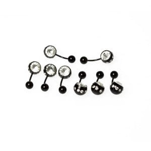 Piercing Göbek Taşlı
