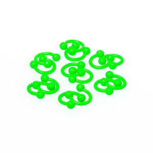 Toptan 316L Çelik Piercing Septum Smiley 3mm Top Boy: 1.2x6x3mm