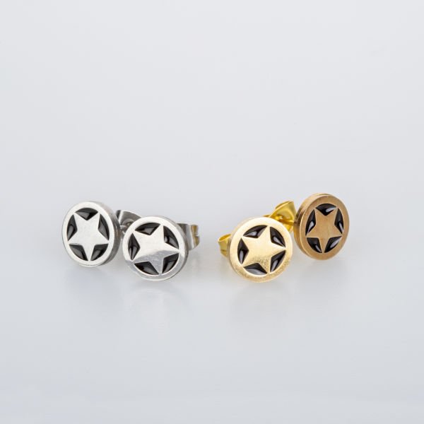 عبوة قرط فولاذية صفراء