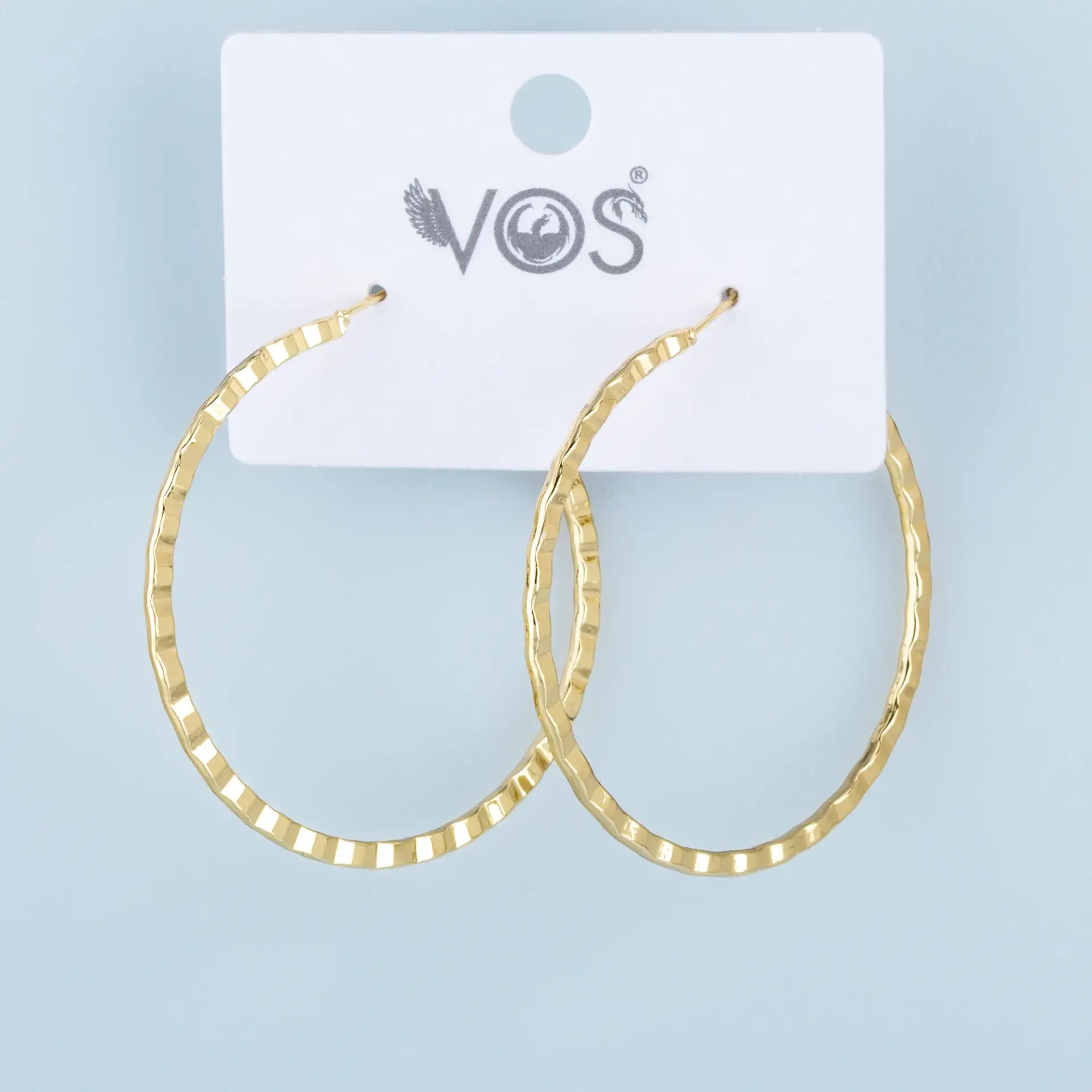Vos Jewelry 14K Halka Küpe