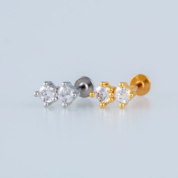 Piercing Tragus 2 li taş