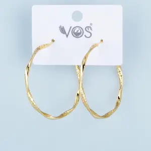 Vos Jewelry 14K Halka Küpe