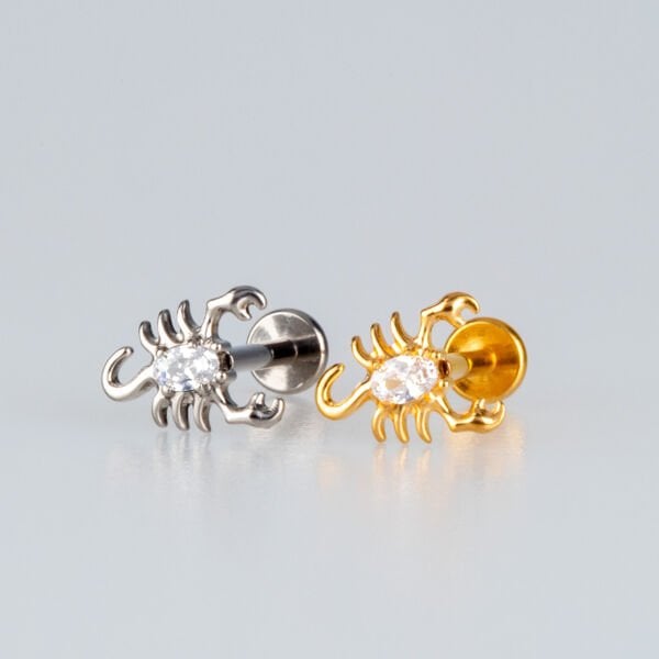 Piercing Titanyum Tragus Akrep