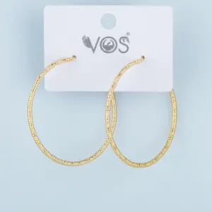 Vos Jewelry 14K Halka Küpe