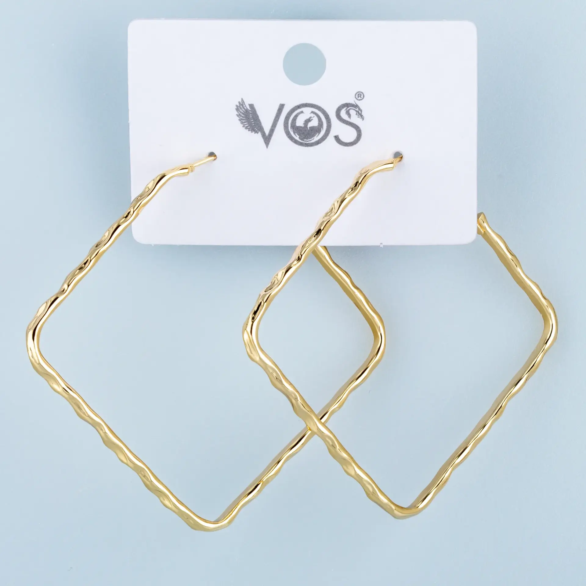 Vos Jewelry 14K Halka Küpe