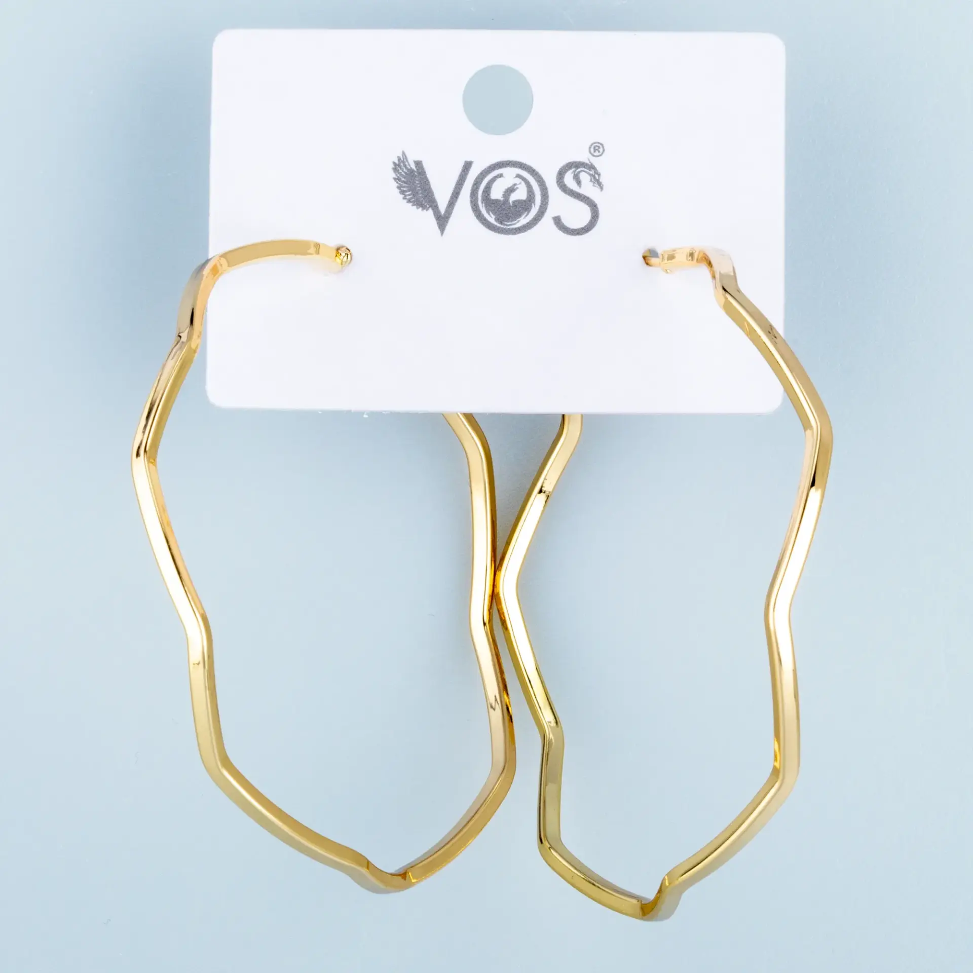 Vos Jewelry 14K Halka Küpe