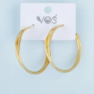 Vos Jewelry 14K Halka Küpe