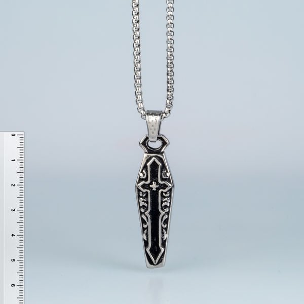 Steel Necklace Coffin