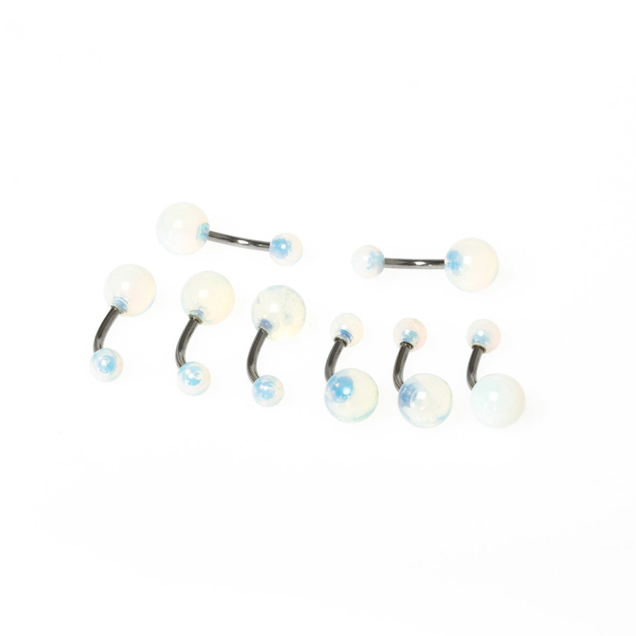 Toptan 316L Çelik Piercing Göbek Renk 7