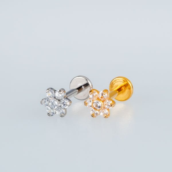 Piercing Titanium Tragus Flower