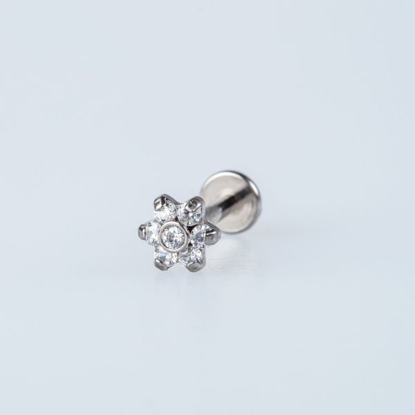 Piercing Titanium Tragus Flower