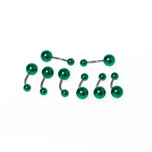 Toptan 316L Çelik Piercing Göbek Renk 2